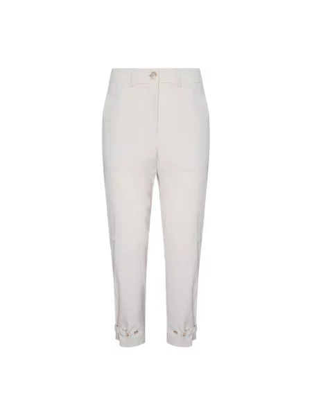 Spodnie cargo Twinset białe