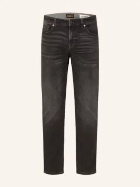 Boss Dżinsy Delaware Slim Fit schwarz czarne
