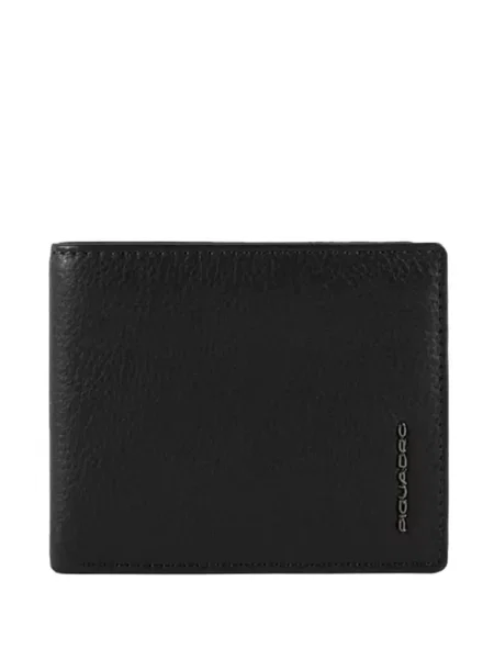 Portofel Piquadro cu autograf negru