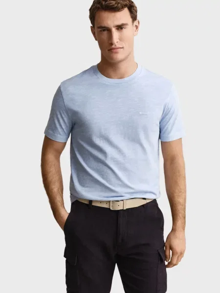 Футболка Gant блакитна