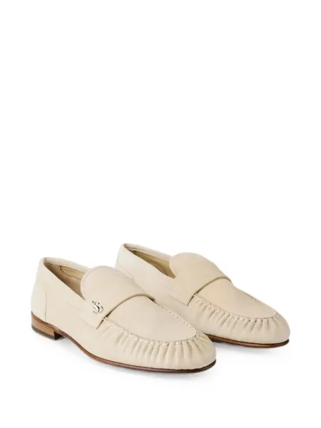 Pantofi loafer Jimmy Choo din piele de căprioară