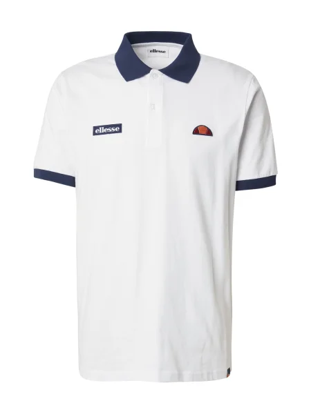 ELLESSE Tričko Lessepsia námornícka modrá biela