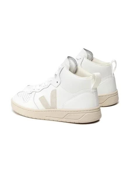 Sneakersy Veja skórzane casual białe