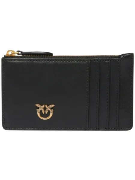 Pinko portofel de piele negru