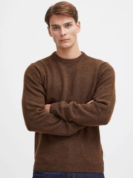 Casual Friday Pulover KARL închis maro