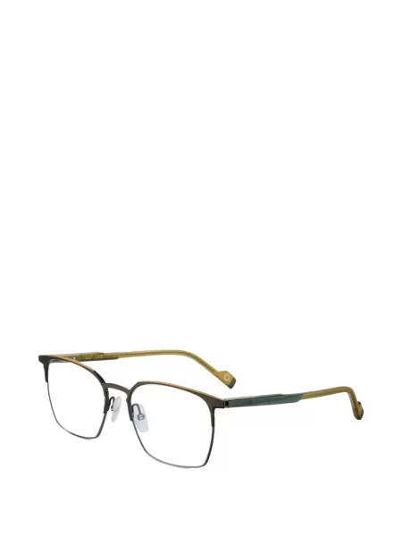 Ochelari de soare Etnia Barcelona cu imprimeu geometric verde