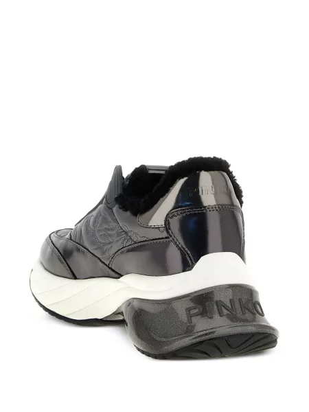 Steppelt sneaker Pinko autogrammal szürke