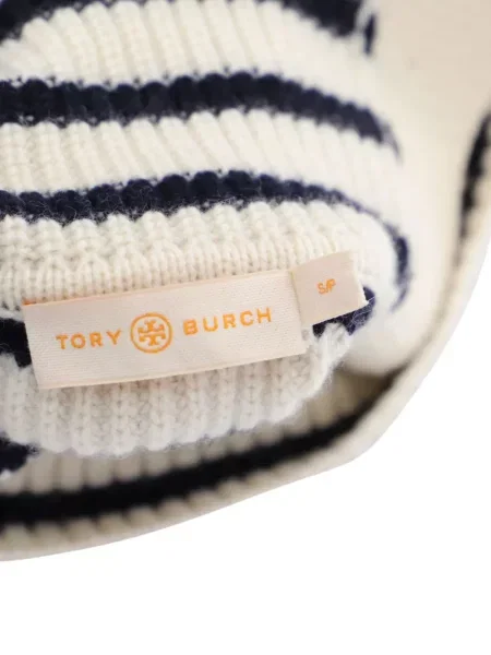 Heláncă Tory Burch cu dungi alb