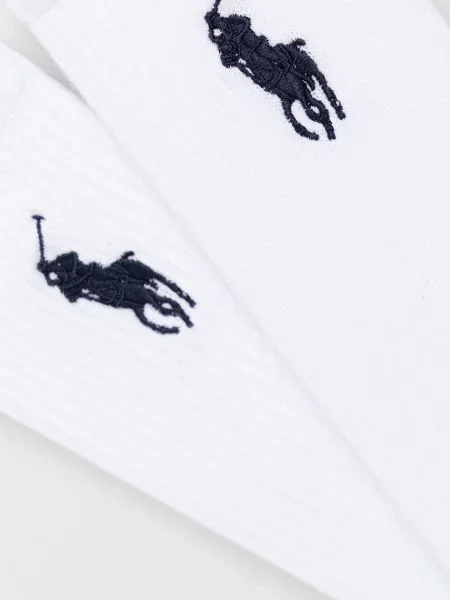Ponožky Polo Ralph Lauren biela