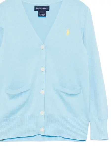 Koszulka polo dziecięca Polo Ralph Lauren niebieska