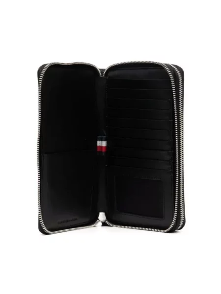 Portfel Tommy Hilfiger skórzany czarny