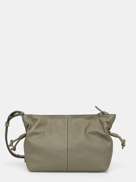 Marc O'Polo geantă crossbody pentru femei din piele verde