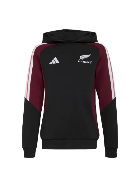 ADIDAS PERFORMANCE Αθλητική μπλούζα φούτερ All Blacks βουργουνδί / μαύρο λευκό