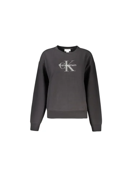 Geacă de blugi Calvin Klein Jeans negru