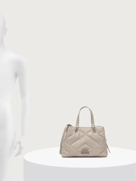 Кожаная сумка через плечо Armani Exchange