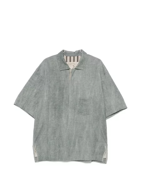 Tricou polo Ziggy Chen verde