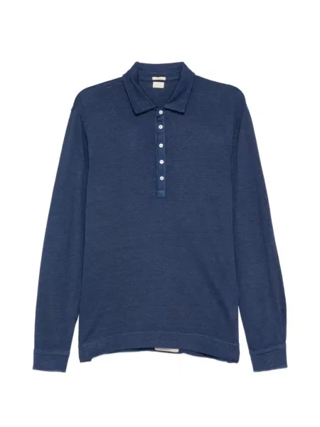 Tricou polo Massimo Alba lung alb