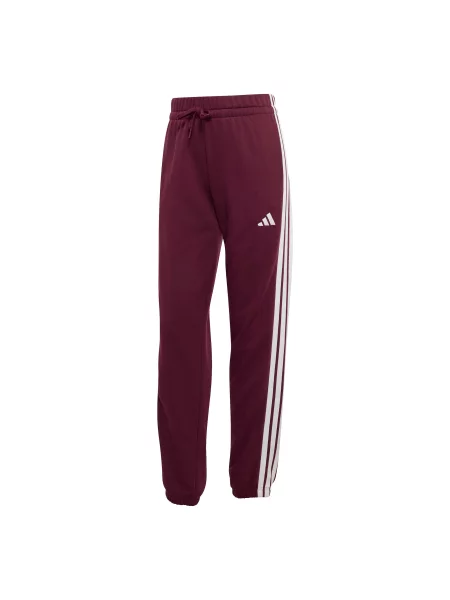 ADIDAS SPORTSWEAR Pantaloni sport Essentials roșu bordeaux alb