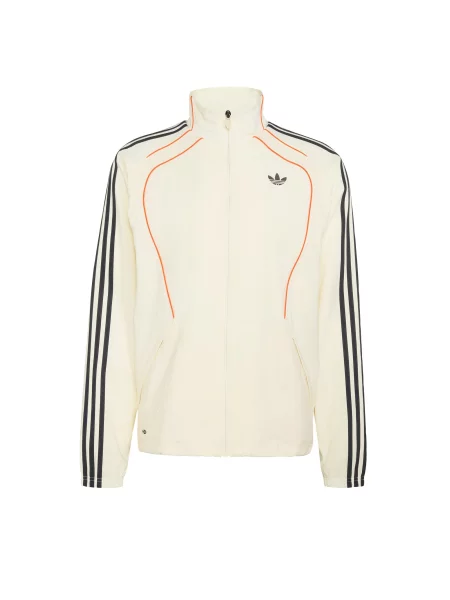 ADIDAS ORIGINALS Prijelazna jakna Teamgeist svijetlo crvena / crna bijela
