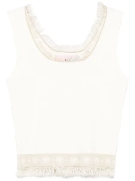 Top Chiara Ferragni alb