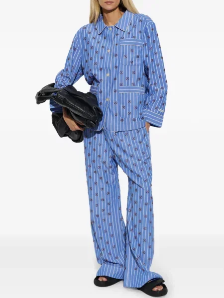 Pantaloni Munthe albastru