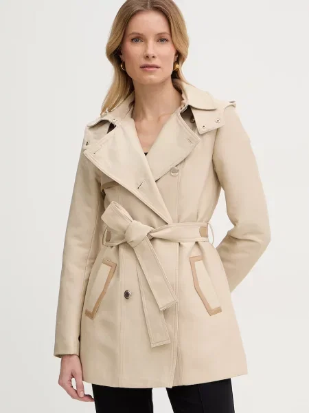 Morgan trencz z bawełną beżowy