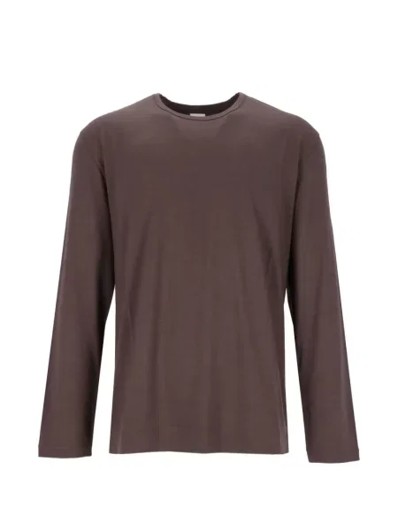 Lung tricou Paul Smith de lână maro