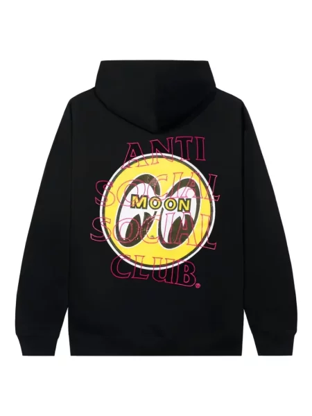 Hoodie Anti Social Social Club μαύρο