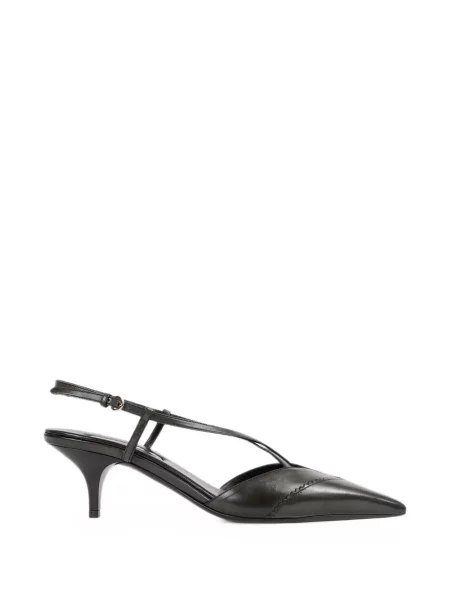 Pantofi cu toc Miu Miu slingback negru