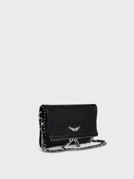 Кожаный клатч Zadig&voltaire черный