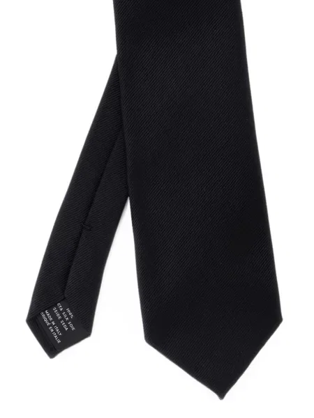 Cravată Tom Ford de mătase cu dungi negru