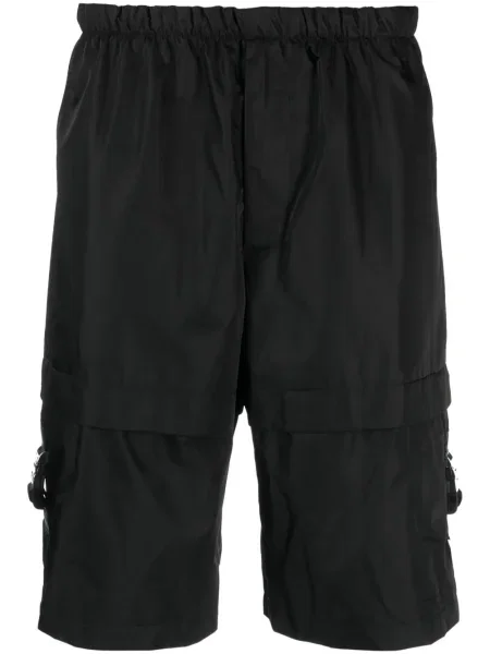 Pantaloni scurți Givenchy slip-on negru