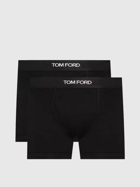 Набір чорних трусів-боксерів Tom Ford чорний