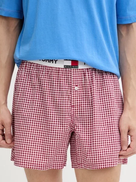 Tommy Hilfiger Krótkie Piżamy blau niebieska