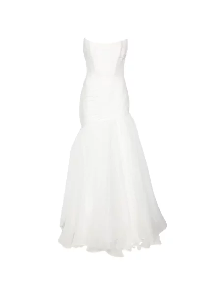 Rochie maxi M.marquise drapată fără bretele de costum