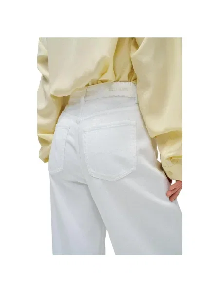 Pantaloni Salsa alb