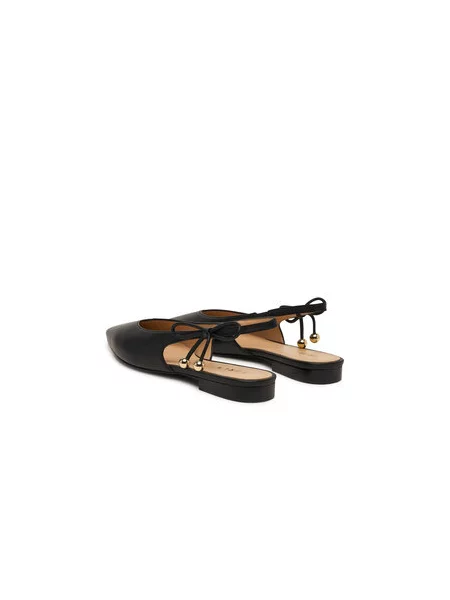 Furla Balerina Poppy Slingback CN fekete