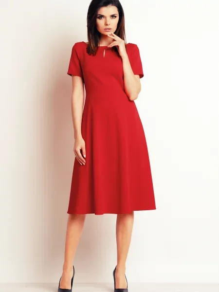 Sukienka midi Infinite You czerwona