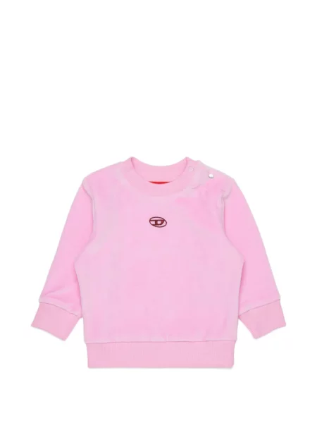 Bluza dziecięca Diesel różowa