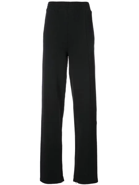 Pantaloni Off-white cu imagine alb