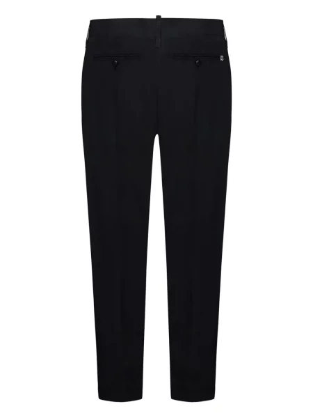 Pantaloni Dondup plisate negru