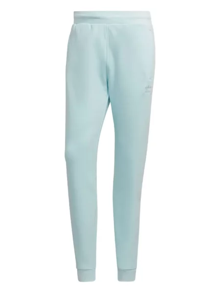 Dzianinowe haftowane polo Adidas w paski szare