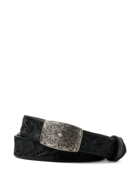 Curea Ralph Lauren Rrl din piele negru