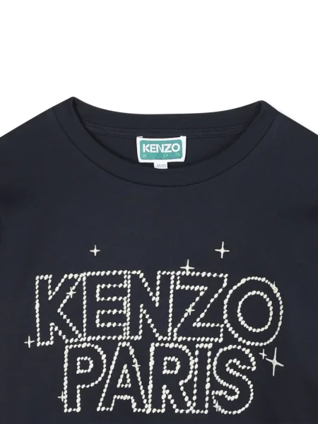 Koszula dziecięca Kenzo niebieska