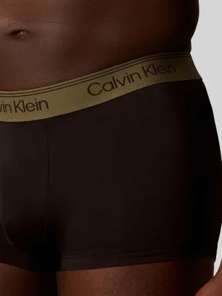 Obcisłe bokserki z elastycznym paskiem z logo w zestawie 5 szt. Calvin Klein Underwear czarne