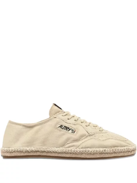 Sneakerși Autry cu șireturi din dantelă