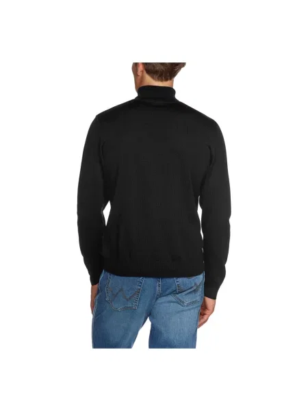 Sweter z golfem Maerz czarny