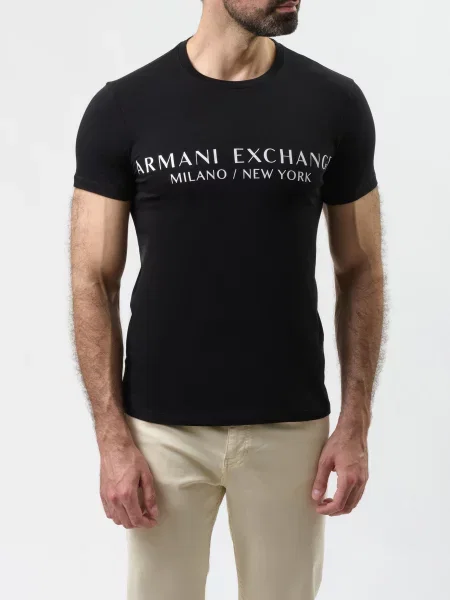 Футболка Armani Exchange чорна