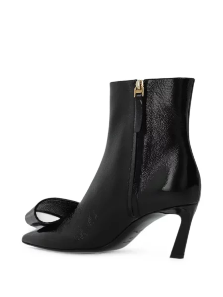 Cizme scurte Givenchy cu funde negru