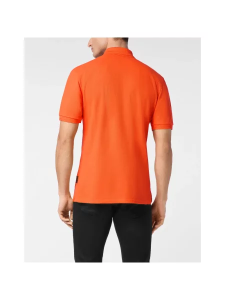 Koszulka polo Philipp Plein pomarańczowa